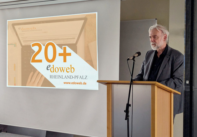 Jubiläumsveranstaltung “20+” der Webarchivierung in Rheinland-Pfalz mit Staatssekretär Jürgen Hardeck