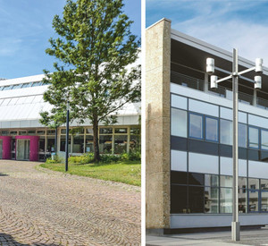 Gebäude von Pfälzischer Landesbibliothek und Rheinischer Landesbibliothek