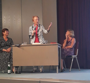 Während der Zeitzeugenveranstaltung 