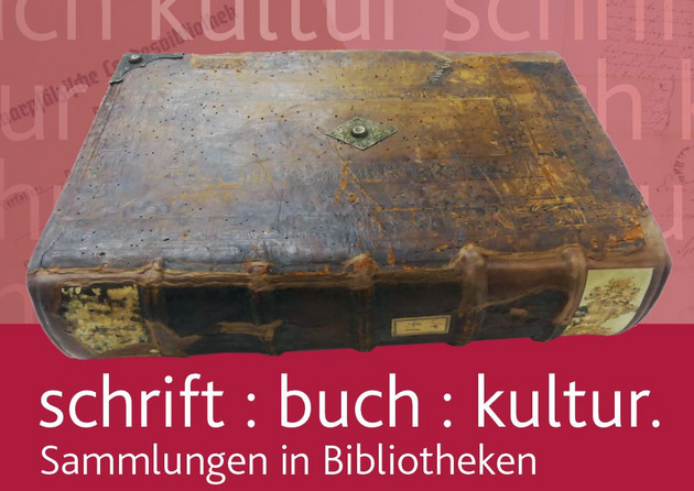 "schrift : buch : kultur. Sammlungen in Bibliotheken" - Wanderausstellung eröffnet am 19. März im LBZ Speyer 