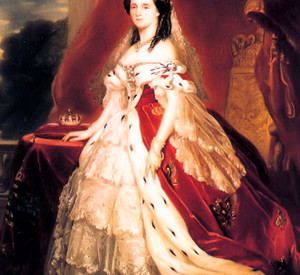 Porträt Augusta von Preussen von Franz Xaver Winterhalter