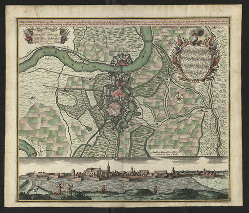 Historische Karte von Philippsburg