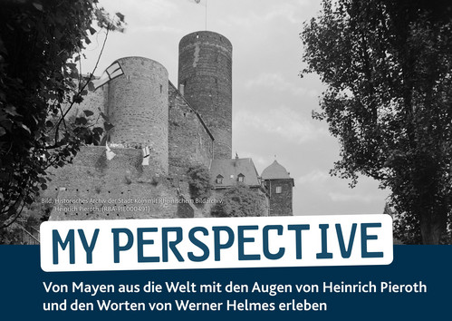 Schwarz-weiß Fotografie der Burg
