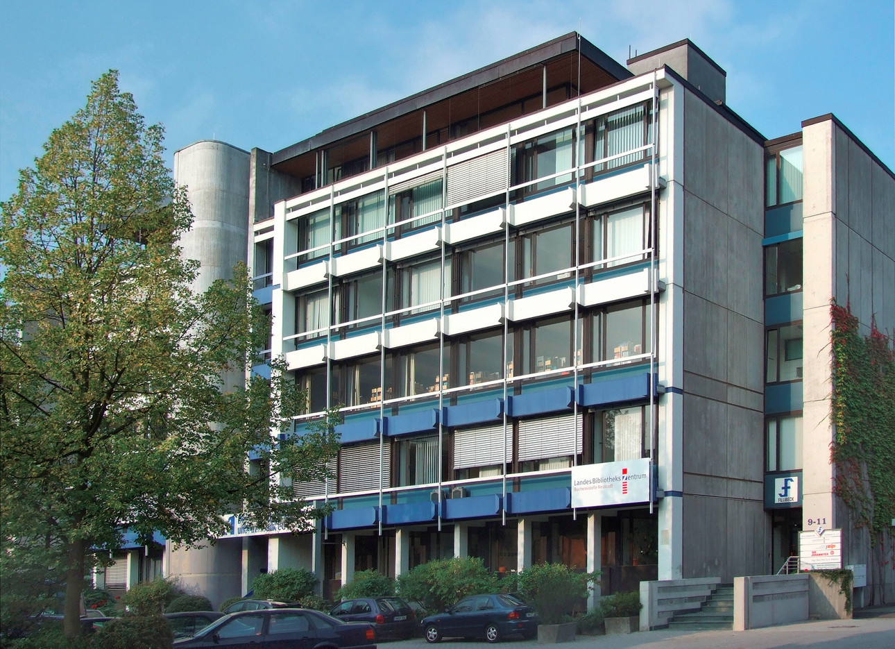 Gebäude Landesbüchereistelle Neustadt