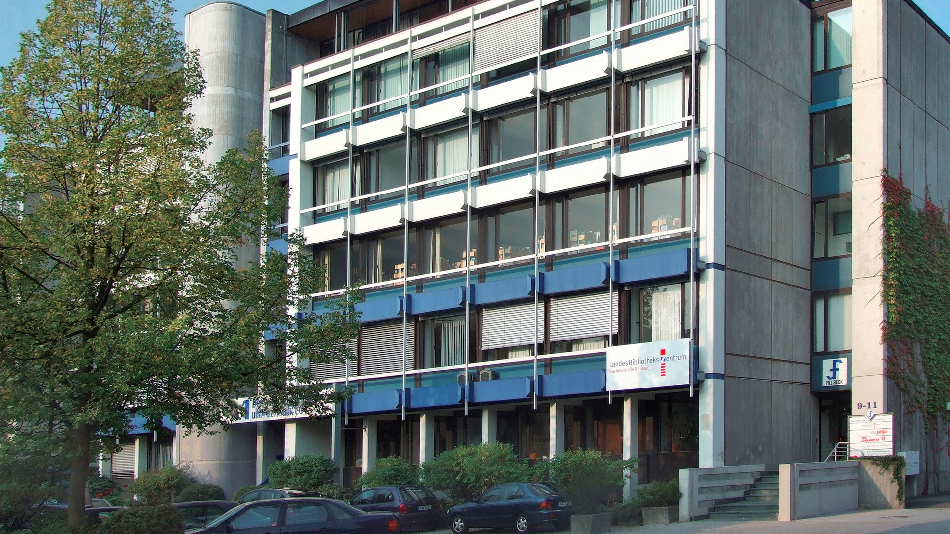 Gebäude Landesbüchereistelle Neustadt
