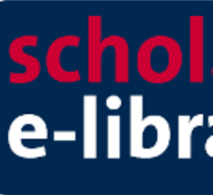 Schriftzug: scholars e-library