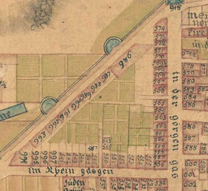 Ausschnitt aus einem Stadtplan