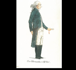 Uhrmacher Bogs  von Ludwig Emil Grimm