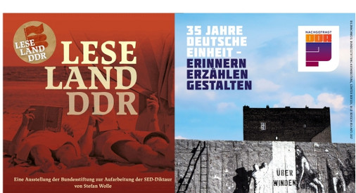 Start der Ausstellung “Leseland DDR” mit Zeitzeugen-Gespräch am 12. September, 19 Uhr im LBZ Koblenz