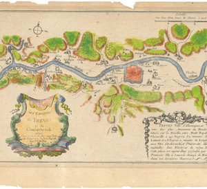 Les environs de Treves et de Consarbruch, 1692