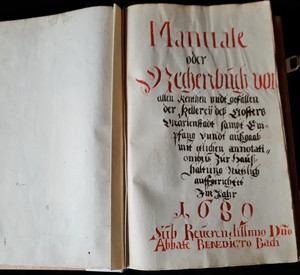 Restauriertes Buch