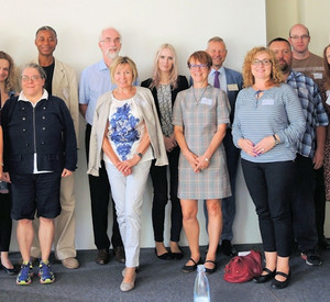 Gastgeber und Partner aus Tschechien und Polen beim Informationsbesuch im LBZ