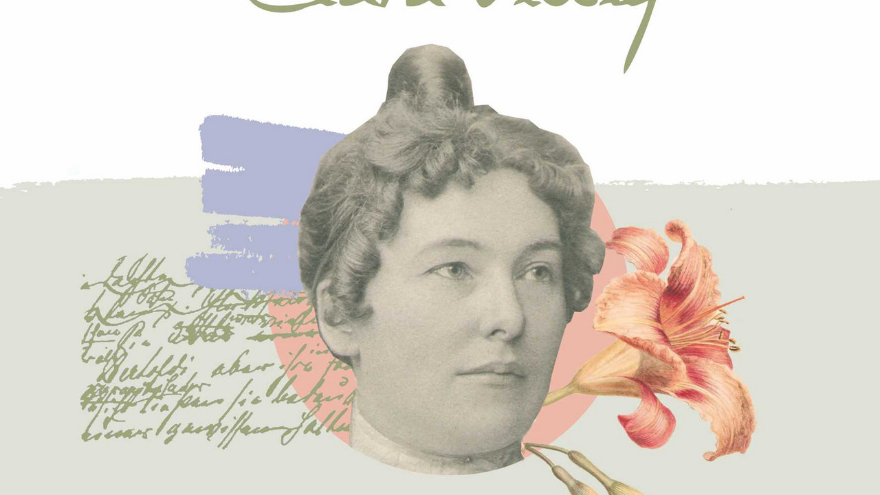 Signatur und Porträt von Clara Viebig