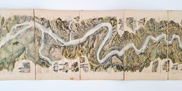 Landesbibliothekszentrum erwirbt umfangreiche Sammlung von Rheinpanoramen aus dem 19. Jahrhundert Landesbibliothekszentrum erwirbt umfangreiche Sammlung von Rheinpanoramen aus dem 19. Jahrhundert