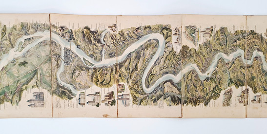 Landesbibliothekszentrum erwirbt umfangreiche Sammlung von Rheinpanoramen aus dem 19. Jahrhundert